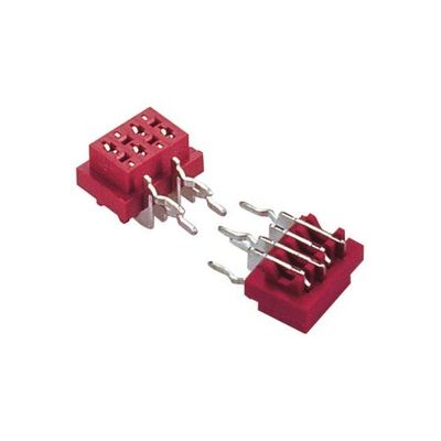 直角PCBの容器のすくいのタイプ コネクター1.27mm*1.5mmの女性