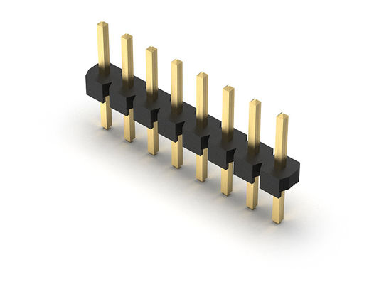 Pinヘッダーのコネクター2.00mmの単一の列のすくいのタイプ1 *2PINへの1*40PIN H=2.00MM