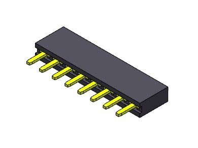 2.54mm PCBヘッダーのコネクターの単一の列のすくいのタイプ コネクター1*2PINへの1*40PIN