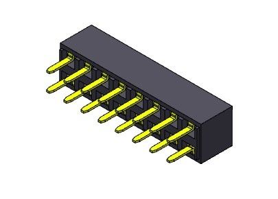 女性ヘッダーのコネクター2.54mmの二重列のすくいのタイプ2 *2PINへの2*40PIN H=5.00mm