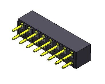 女性ヘッダーのコネクター2.54mmの二重列のすくいのタイプ2 *2PINへの2*40PIN H=5.60mm