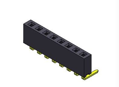 女性ヘッダーのコネクター2.54mmの直角のすくいのタイプ1 *2PINへの1*40PIN H=5.70mm