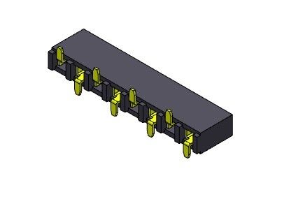 女性ヘッダーのコネクター2.54mmの単一の列SMTのタイプ1 *2PINへの1*40PIN H=5.00mm