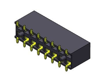 女性ヘッダーのコネクター2.54mmの二重列SMTのタイプ2 *2PINへの2*40PIN H=7.10mm