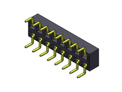 女性ヘッダーのコネクター2.54mmの二重列の二重記入項目のタイプ2 *2PINへの2*40PIN H=3.00mm