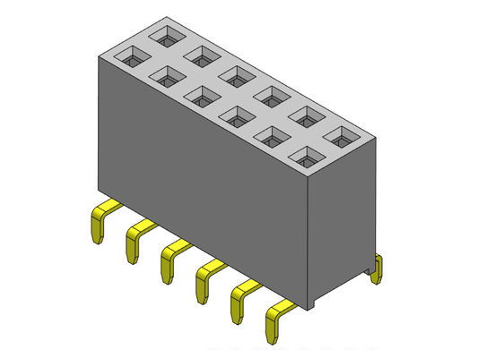 2.54mmの二重列の二重記入項目Pin女性ヘッダーのコネクター2*2PINへの2*40PIN