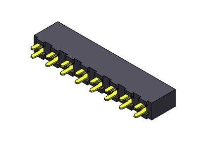 女性ヘッダーのコネクター5.08mmの単一の列のすくいのタイプ1 *2PINへの1*20PIN H=8.90mm