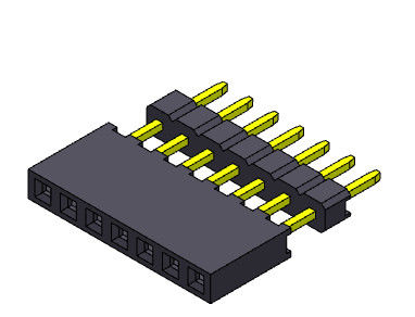 女性ヘッダーのコネクター2.00mmの単一の列の高いタイプ1 *2PINへの1*40PIN