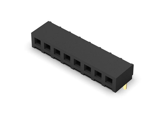 女性ヘッダーのコネクター2.00mmの単一の列のR/Aすくいのタイプ1 *2PINへの1*40PIN H=4.30mm