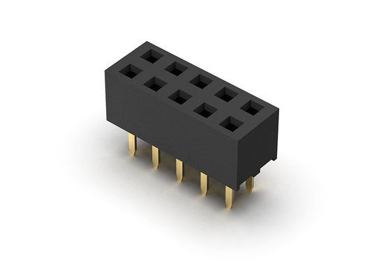 女性ヘッダーのコネクター2.00mmの二重列のすくいのタイプ2 *2PINへの2*40PIN H=4.30mm