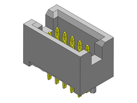 コンピュータMainboardのための1.27mmの箱ヘッダーのコネクター1.0AMP