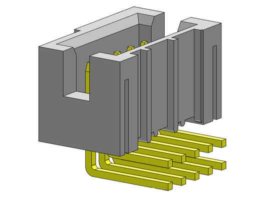 1.27mmの箱ヘッダーのコネクターの二重列のR/Aすくいのタイプ1.0AMP