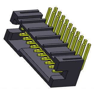 1.27mmの箱ヘッダーのコネクターの二重列のR/Aすくいのタイプ1.0AMP