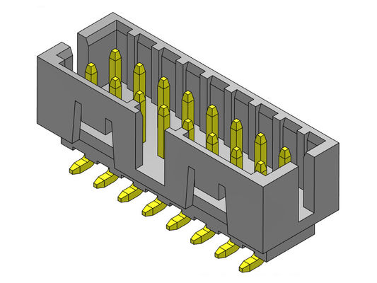 2.00mmの箱ヘッダーのコネクターSMTヘッダーのコネクター2AMP 2*5-2*25Pin