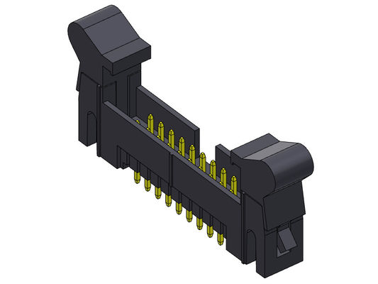 まっすぐなすくいのタイプNylon9T箱ヘッダーのコネクターのイジェクター ヘッダー2.54mm 2*4-2*32Pin 3AMP