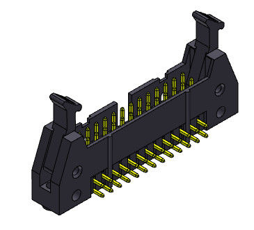 イジェクター ヘッダーのソケットのコネクター2.54mm Nylon9T 10-68Pin 3AMP 500V