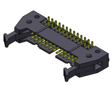 イジェクター ヘッダーのソケットのコネクター2.54mm Nylon9T 10-68Pin 3AMP 500V