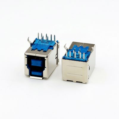 1.0Amp高速Usb 3.0 Bのコネクター直角の90°のすくいのタイプ