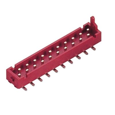 1.0Amp IDCヘッダーのコネクターのマイクロ マッチの男性SMTのタイプ- 2 -は22Pin TE338728を取り替える