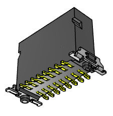 コネクター1.27mm SGSに乗るH 9.85mmの高速板は証明した