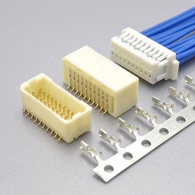 1.0mm ワイヤー・トゥ・ボード・コネクタ ウェーファー 双列 SMTタイプ 2*4Pin-2*25Pin JST SHD BMxxB-SRDS